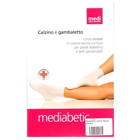 Calzino Co 5100 Mediabet Bianco Medium
