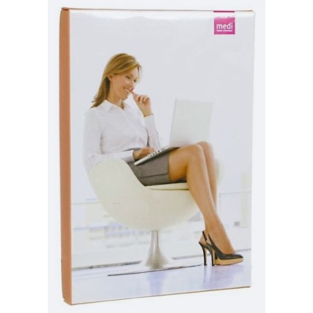 Medi Calza Autoreggente Preventiva Sheer & Soft 7050sfa 14mmhg Nero 5