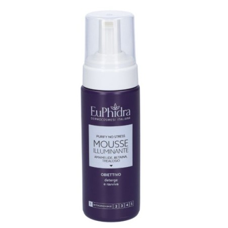 Zeta Farmaceutici Euphidra Mousse Illuminante Purify No Stress 175 Ml