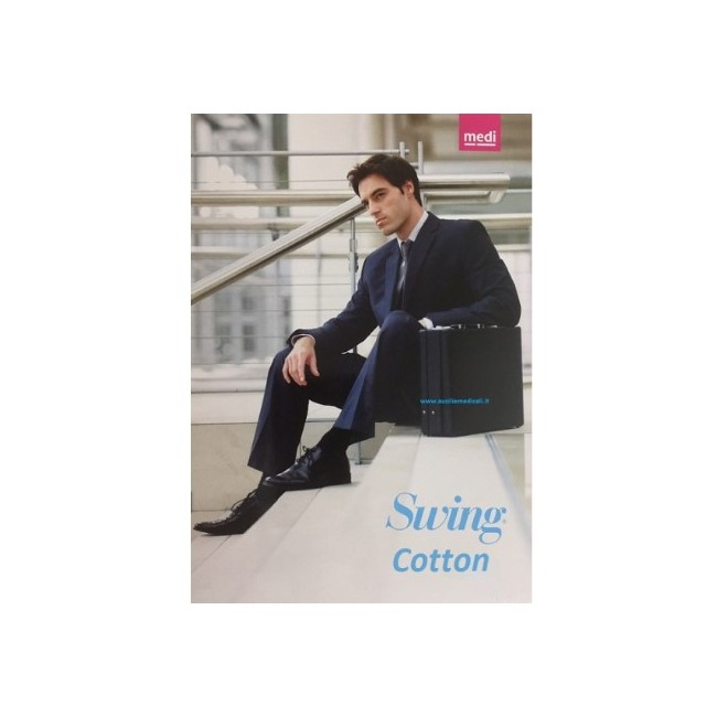 Medi Swing Cotton Gambaletto Uomo 21 Black 2150 6