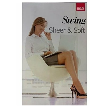 Medi Calza Autoreggente Preventiva Sheer & Soft 7005sfa 14mmhg Naturale 4