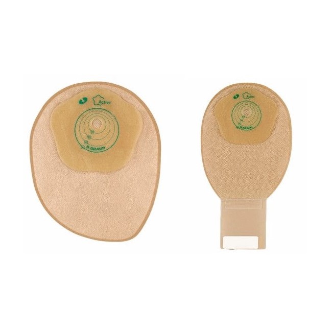 B. Braun Sacca Ileostomia Flexima Active Roll'up Midi Trasparente 15-50mm Chiusura In Velcro