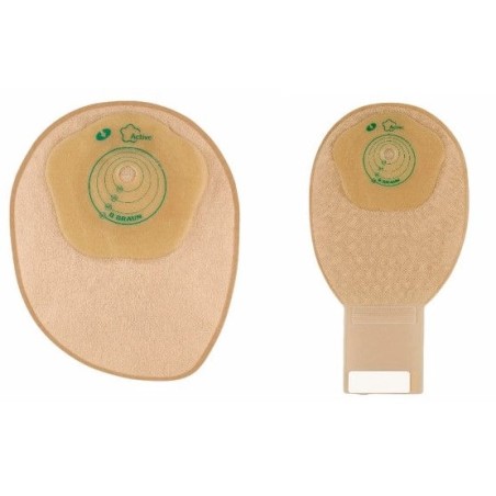 B. Braun Sacca Ileostomia Flexima Active Roll'up Midi Trasparente 15-50mm Chiusura In Velcro