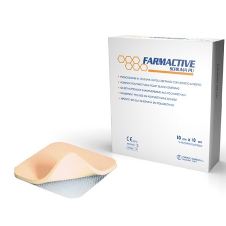 Farmac-zabban Cerotto Farmactive Schiuma In Poliuretano 15x15 Cm 5 Pezzi