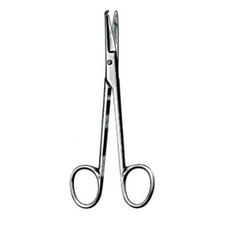 Farmacare Forbice Per Punti In Acciaio Monouso Per Legature Modello Littauer
