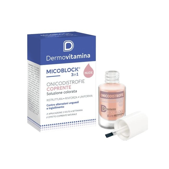 Pasquali Dermovitamina Micoblock 3 N 1 Onicodistrofie Coprente 8 Ml