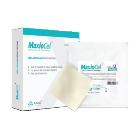 Svas Biosana Medicazione In Fibre Gelificanti In Chitosano Maxiocel 10x10 Cm 10 Pezzi