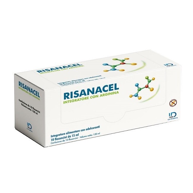 Ld Pharma Risanacel 10 Flaconcini Da 15 Ml