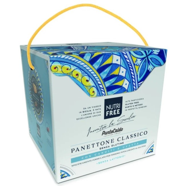Nt Food Nutrifree Panettone Classico Con Uvetta E Canditi 450 G