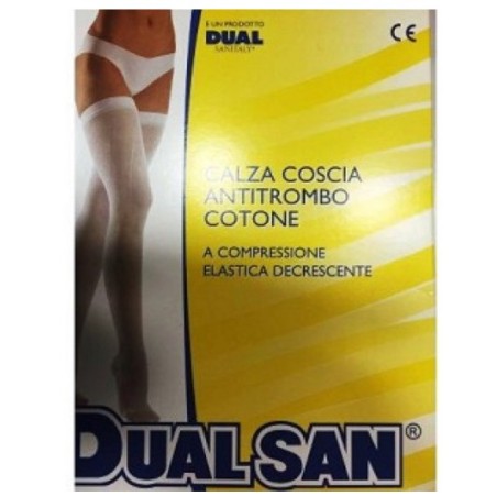 Dual Sanitaly Soc. Benefit Calza Coscia Dualsan Antitrombo Standard 2