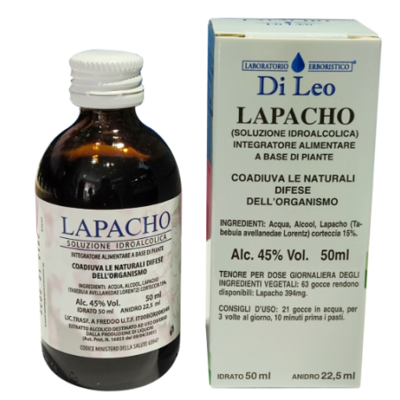 Laboratorio Erboristico Di Leo Lapacho 50 Ml Tintura Madre Sp Di Leo