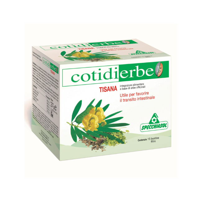 Specchiasol Cotidierbe Tisana 15 Bustine 27 G