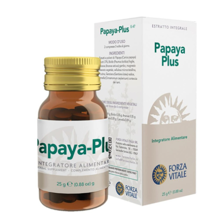 Forza Vitale Italia Ecosol Papaya Plus 60 Compresse