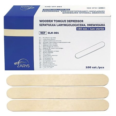 Farmasystem Abbassalingua In Legno Non Sterile 100 Pezzi
