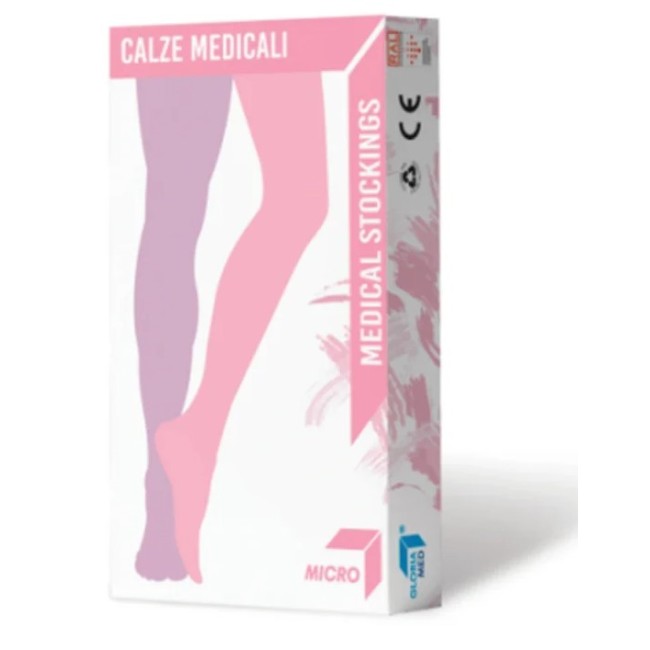 Gloria Med Gloriamed Micro 181 Tutta Coscia Autoreggente Lungo Beige Misura Small 1 Paio