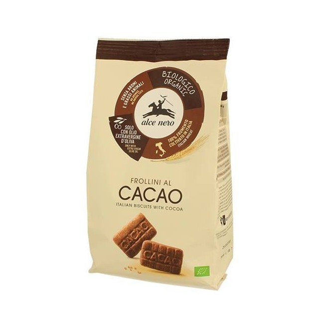 Alce Nero Frollino Al Cacao Bio 350 G
