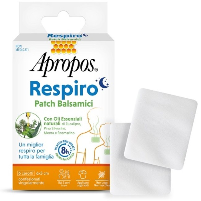 Desa Pharma Apropos Respiro Patch Balsamici 6 Pezzi