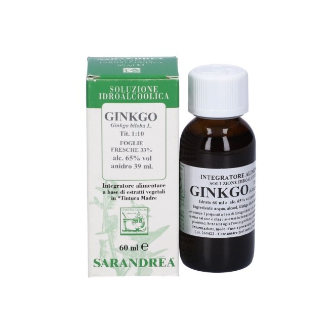 Sarandrea Marco &c. Ginkgo Biloba 60ml Tintura Madre
