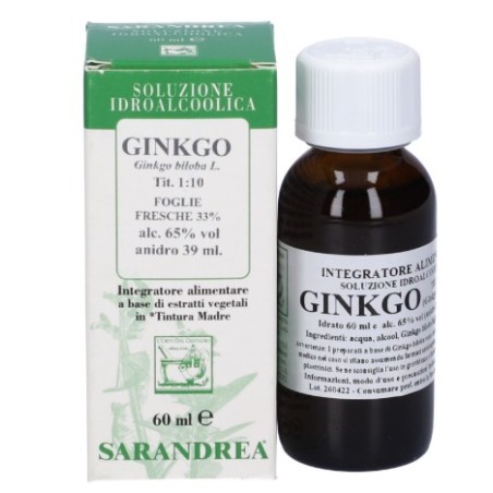 Sarandrea Marco &c. Ginkgo Biloba 60ml Tintura Madre
