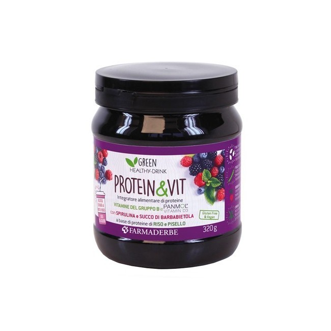 Farmaderbe Protein & Vit Frutti Di Bosco 320 G