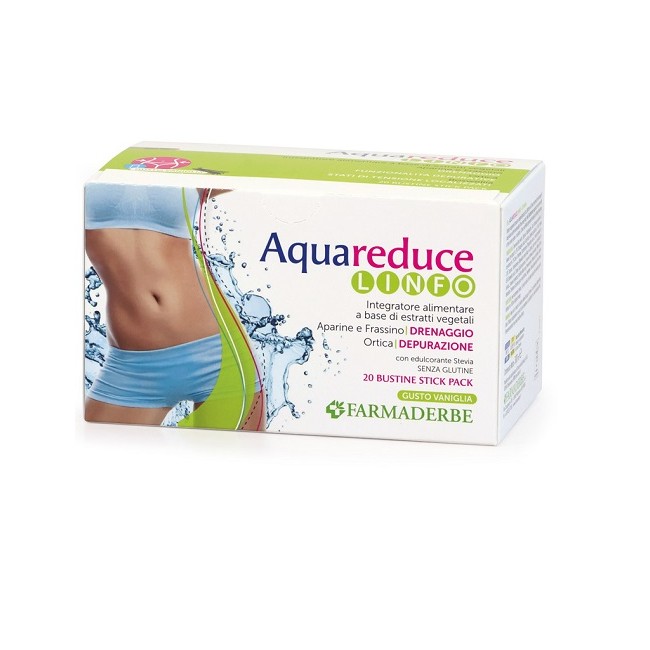 Farmaderbe Acqua Reduce Linfo Vaniglia 20 Stick