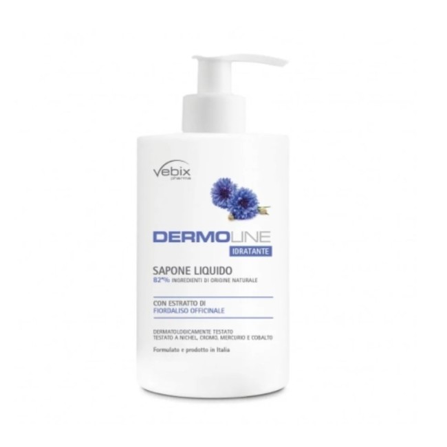 Vebix Dermoline Fiordaliso Sapone Liquido 500 Ml