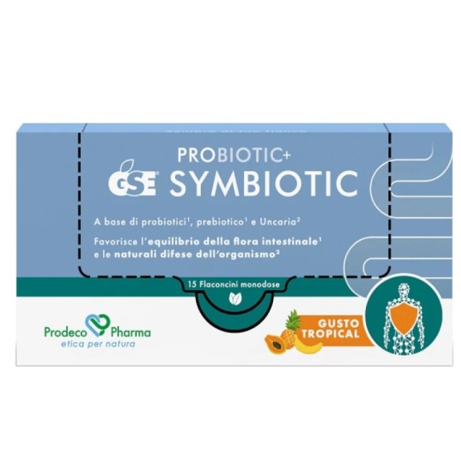 Prodeco Pharma Probiotic+ Gse Symbiotic 15 Flaconcini Da 10 Ml