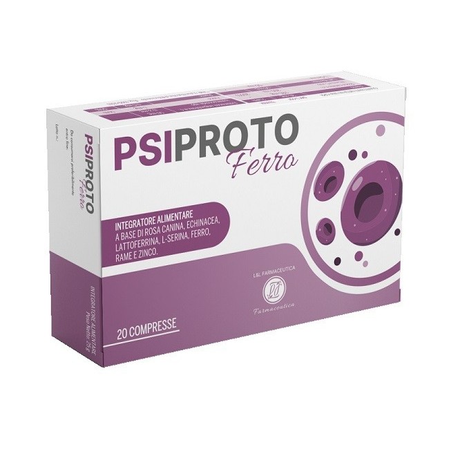 L&l Farmaceutica Psiproto Ferro 20 Compresse L&l Farmaceutica Psiproto Ferro 20 Compresse