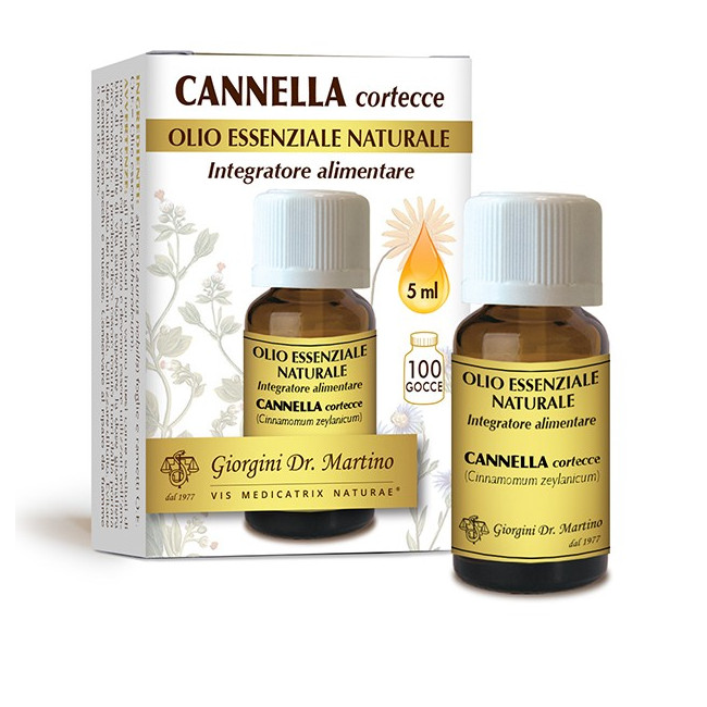 Dr. Giorgini Cannella Cortecce Olio Essenziale Naturale 5 Ml