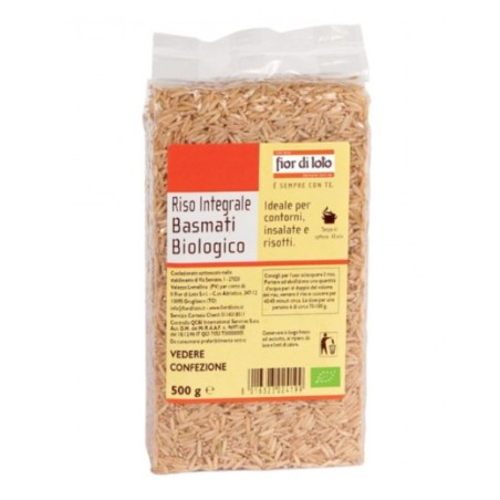 Biotobio Riso Basmati Integrale 500 G