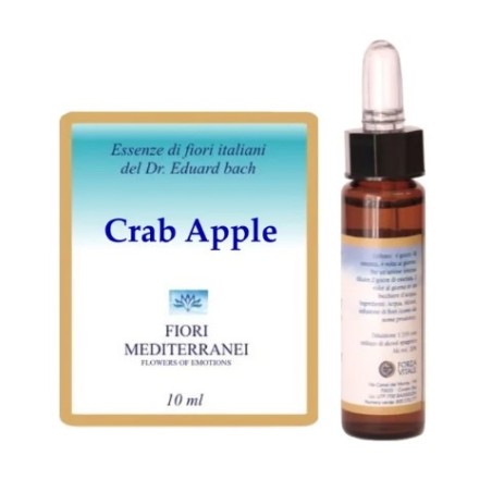 Forza Vitale Italia Fiori Mediterranei Crab Apple Gocce 10 Ml