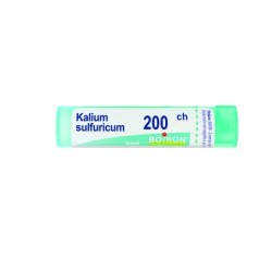 tubo dose di globuli da 1 g di Kalium Sulfuricum 200ch