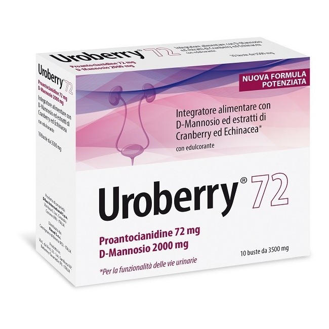 Difass International Uroberry 72 10 Buste Da 3500 Mg
