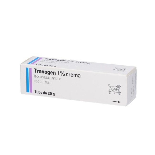 tubo da 20 g di crema di Travogen tubo da 20 g di crema di Travogen