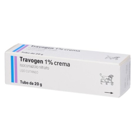 tubo da 20 g di crema di Travogen tubo da 20 g di crema di Travogen
