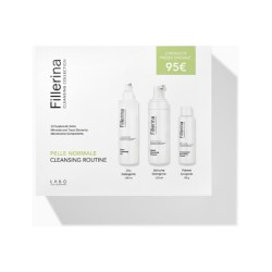 Labo Fillerina Cleansing RoutinePelle Normale Olio 150 Ml + Mousse 150 Ml + Polvere levigante 50 G