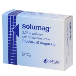 confezione da 20 bustine di polvere per soluzione orale di Solumag