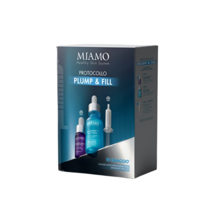 Miamo Cofanetto Plump&fill Hyaluronic 14+ Fusion Serum 30 Ml + Collagen Boost Intense Serum 10 Ml + Epigenage Shot 1 Ml
