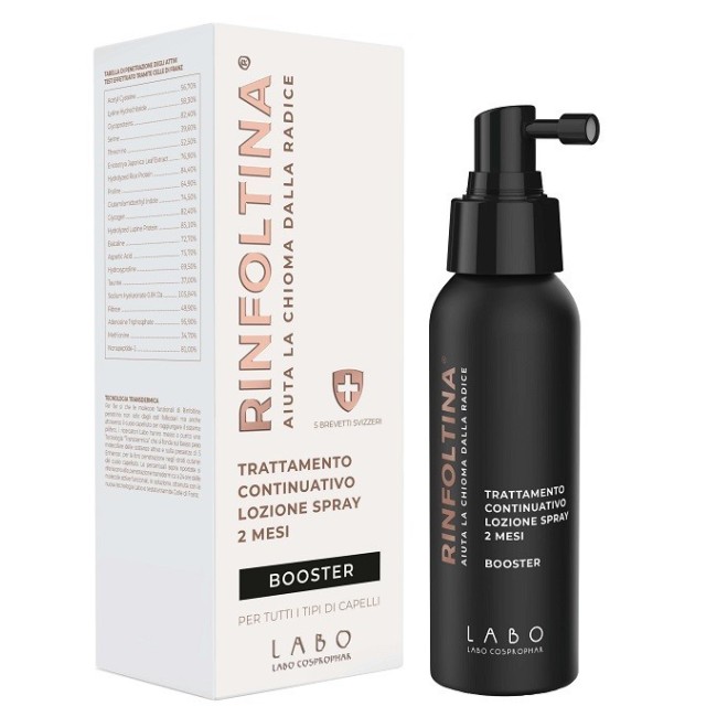 Labo Rinfoltina Booster Spray Trattamento 2 Mesi 100 Ml