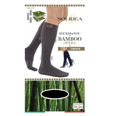 Solidea Socks For You Bamboo Opera Gambaletto Bordeaux M