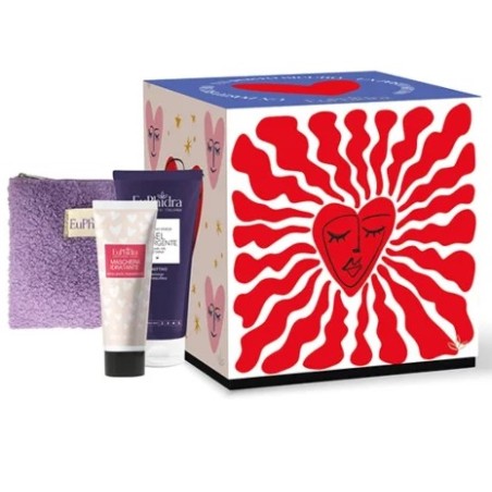 Zeta Farmaceutici Euphidra Un Posto Sicuro Purify No Stress Gel Detergente 200 Ml + Maschera Idratante 30 Ml + Pochette Donna Om