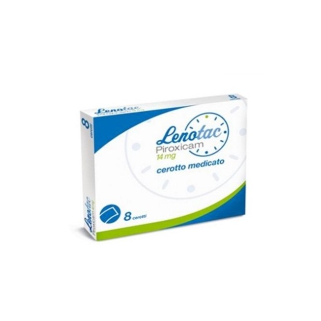 formato da 8 cerotti di Lenotac 14 Mg