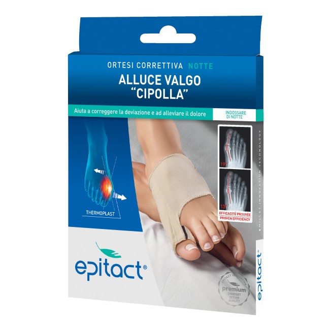 Qualifarma Epitact Ortesi Correttiva Alluce Valgo Notte L