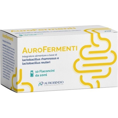 Aurobindo Pharma Aurofermenti 10 Flaconcini Da 10 Ml