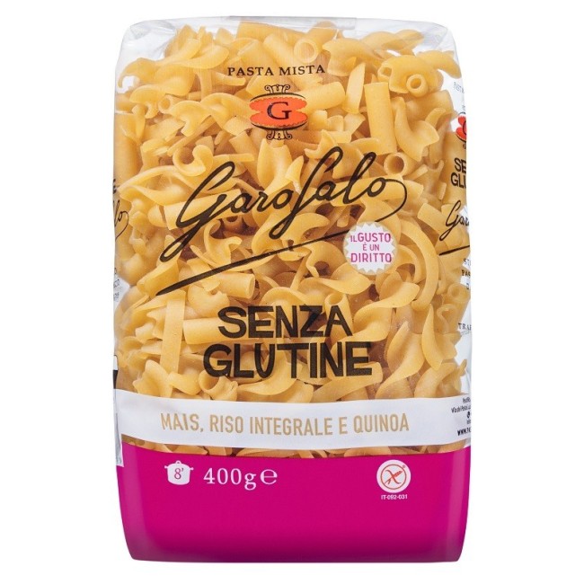 Pastificio Lucio Garofalo Garofalo Pasta Mista Di Mais Riso Integrale E Quinoa 400 G