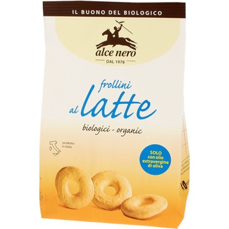 Alce Nero Frollino Al Latte Bio 350 G