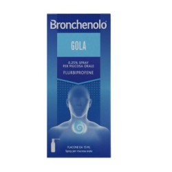 Spray antinfiammatorio per la Gola Bronchenolo