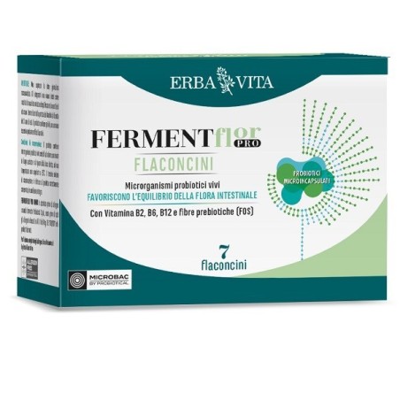 Erba Vita Fermentflor Pro 7 Flaconcini Da 10 Ml