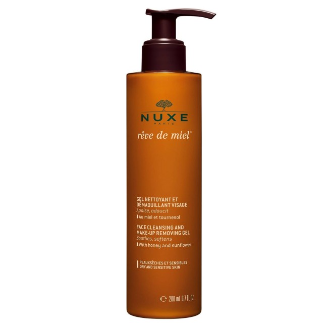 Nuxe Reve De Miel Gel Struccante E Detergente 200 Ml