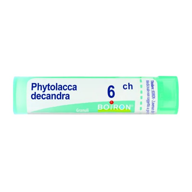 tubo granuli da 4 g, circa 80 granuli di Phytolacca Decandra 6ch